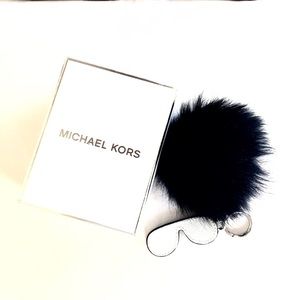 MK Pom Pom Sunglasses Keychain